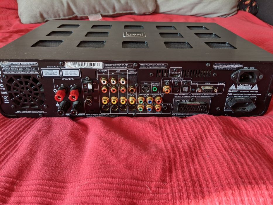 NAD VISO TWO, receiver A/V stereo HI-FI CU DVD player