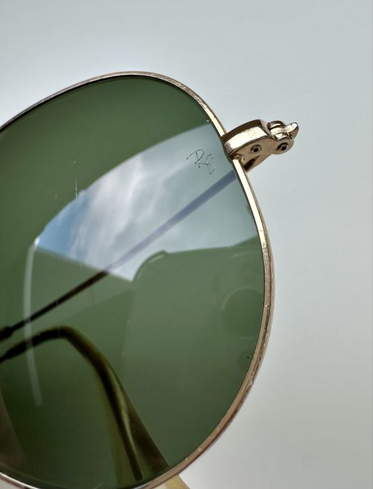 Ray Ban RB3025  Large Metal 62-14 Оригинални G15 зелени лещи