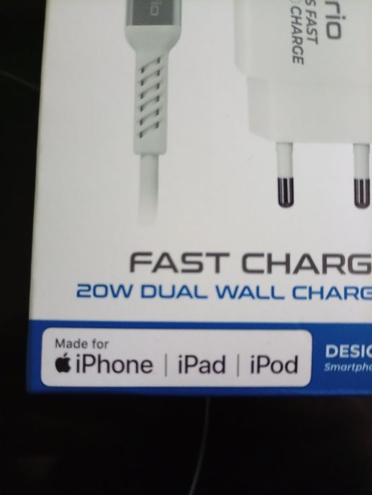 USB кабел за iPhone,iPad и iPod. Нов!