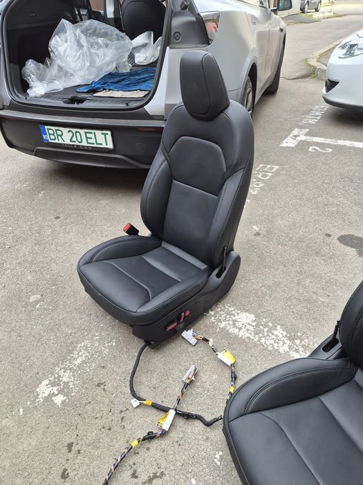 Scaune piele, electrice tesla model y/3 2026, noi