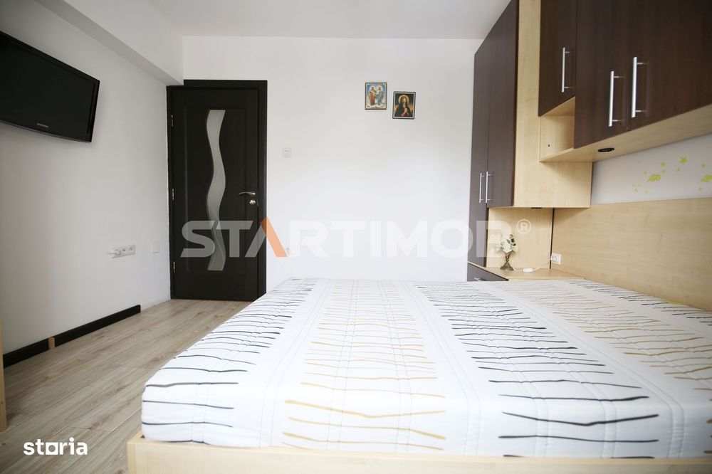 Apartament mobilat doua camere cu parcare Calea Bucuresti