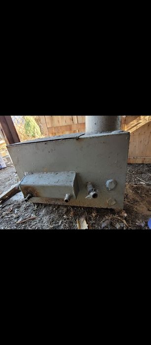 Печка на твердом топливе