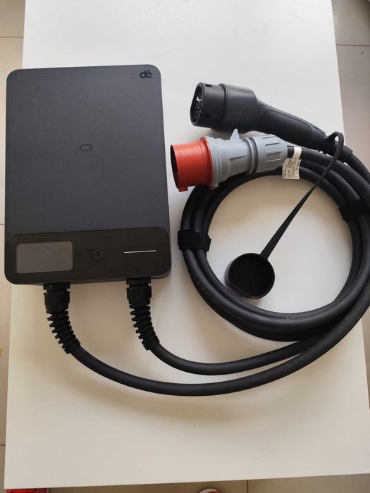 Зарядна станция 22KW/32A с кабел тип 2 - 5 метра, wifi,bluetooth и Аpp