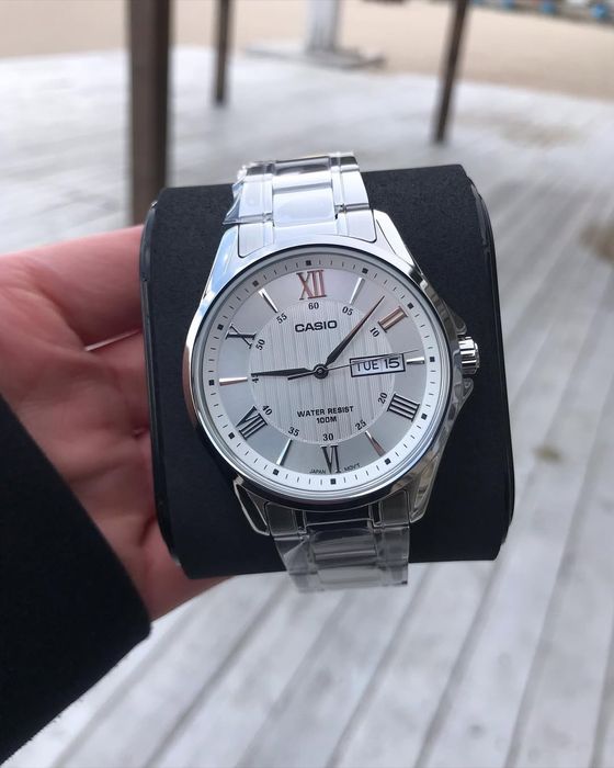 Soat Casio MTP-1384D — Original, 12 oy kafolat, 100-m suv o'tkazmaydi