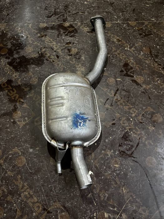 Глушитель на мерседес