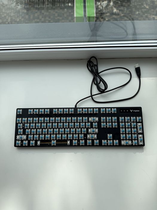 Игровая клавиатура Rapoo V500pro!