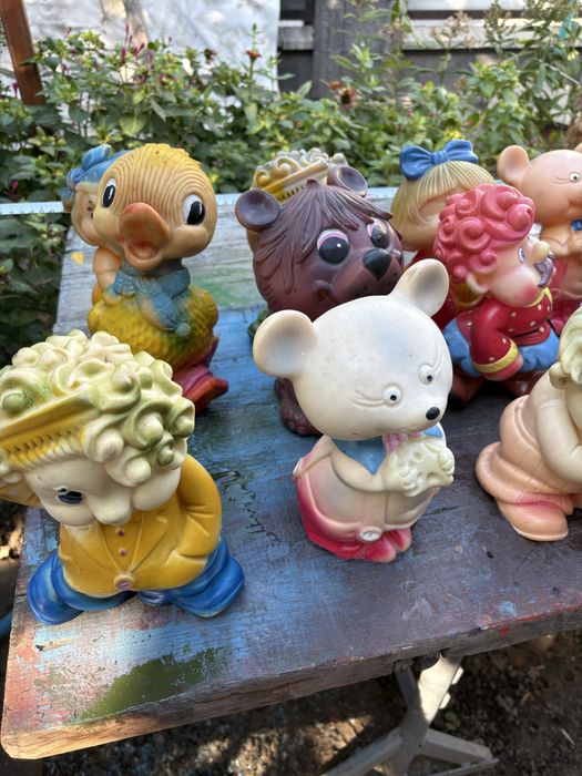 Продам советские резиновые игрушки.