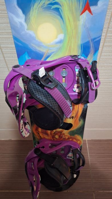 Placa snowboard 120 cm -boots burton