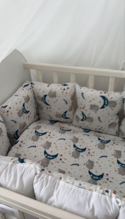 Продам готовое детское пастельное бортики!