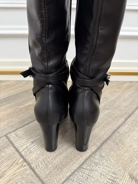 Сапоги, европейка, черные