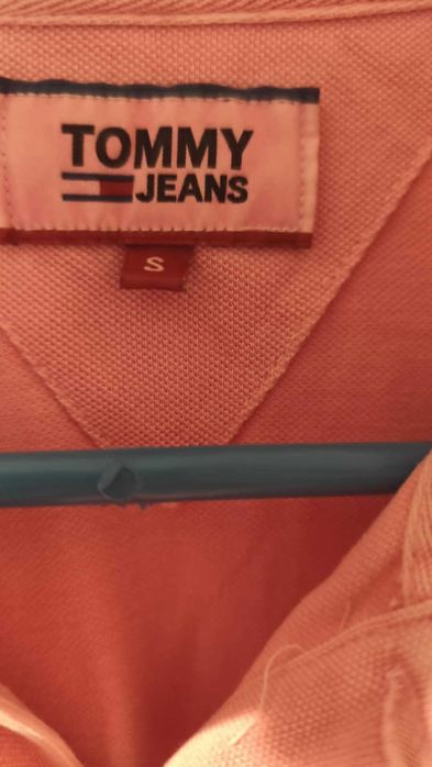 Мъжка тениска с яка Tommy jeans