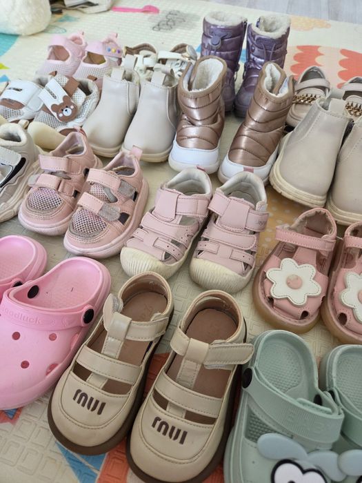 Детская обувь б/у с 11 месяцев до 3 лет для девочки