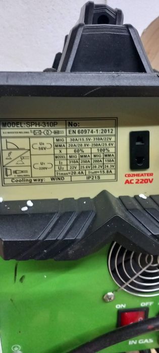 Aparat sudura mig mag/ mma Procraft 350 ah,,defect "