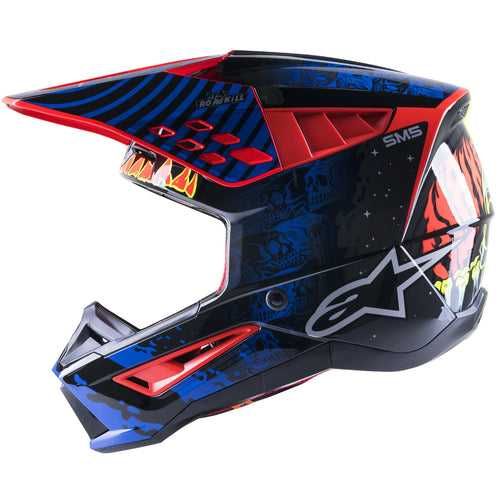 Кросова каска Мотокрос каска Alpinestars SM5 SOL крос мотор ендуро
