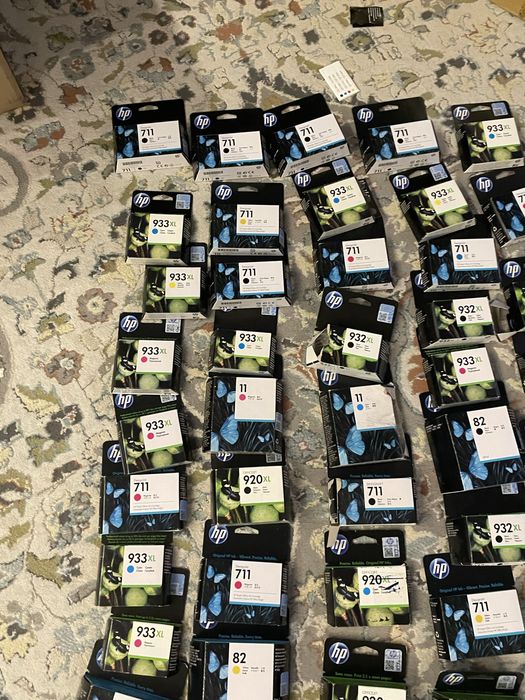 Картриджы чернил для принтеров HP