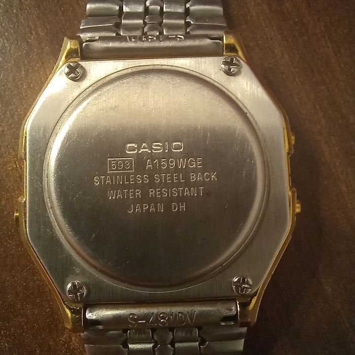 CASIO A159 WGE vintage