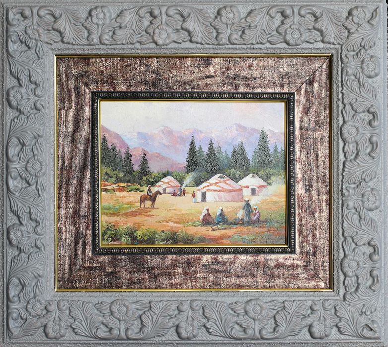 Картина масло/холст с рамой