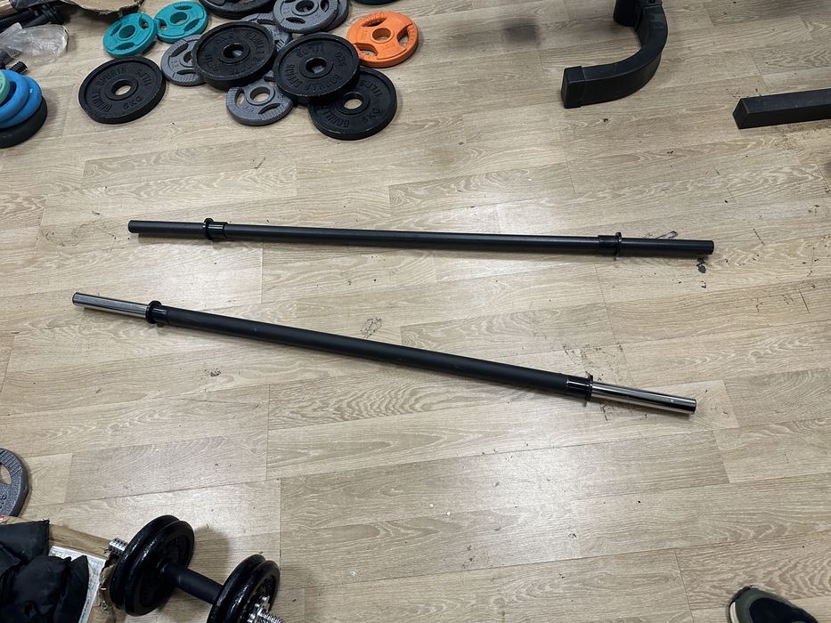 Bara haltera piept brate cu neopren sau fara 140 cm Germany 100 kg