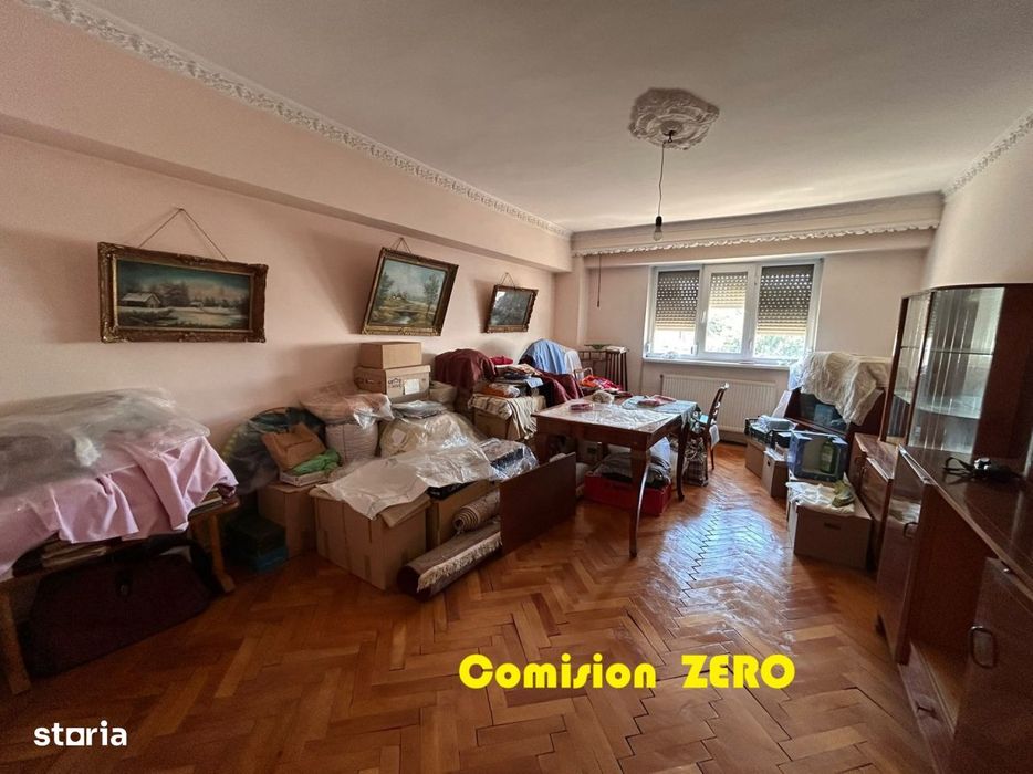 - Comision Zero  -  2 camere Ultracentral , suprafata 60mp, etaj 2.