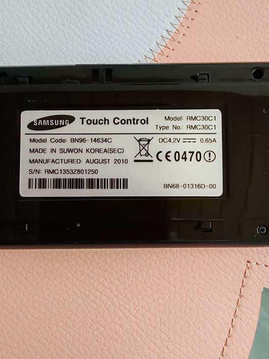 Pachet Complet Telecomenzi de Lux Samsung Touch Control RMC30C1 + Mini-Telecomandă + Încărcător