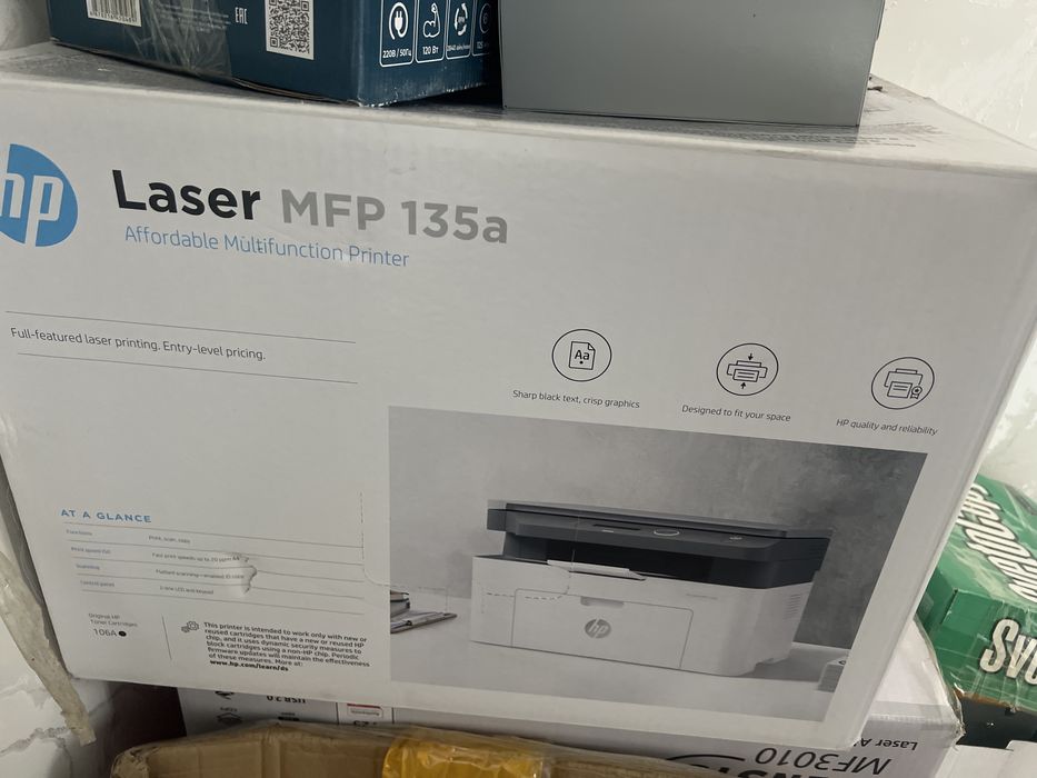 принтер hp laser 135a