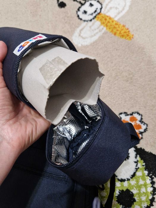 Бебешка чанта на HIPP с подарък чаша ХИП с твърд накрайник