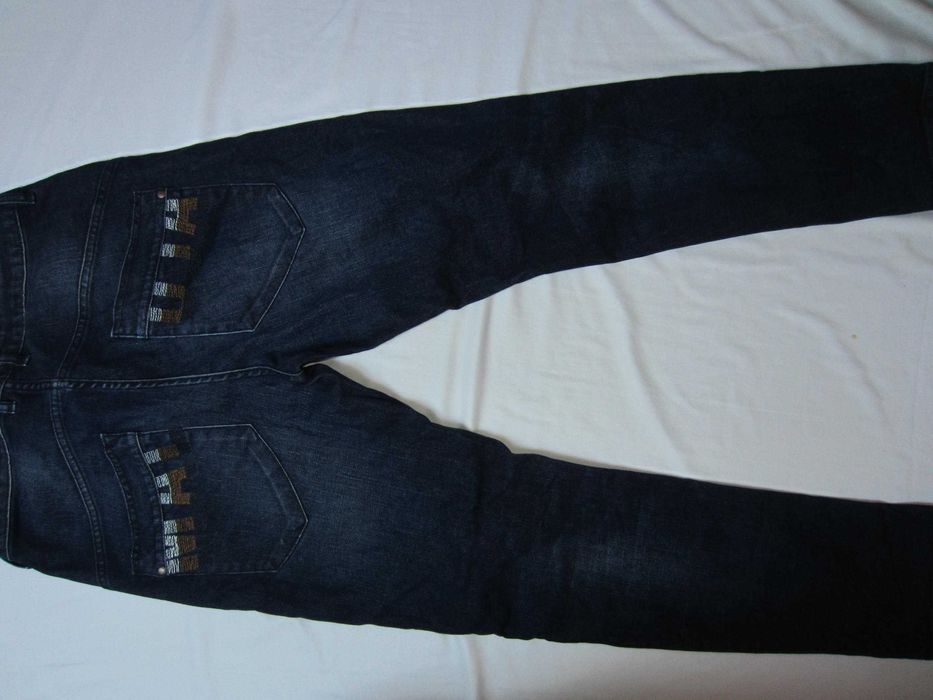 Blugi Maloja,W32 L32, skinny, 98%bumbac, 1+3nasturi,stare f.buna