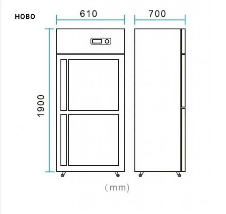 Хладилник с Фризер Професионален