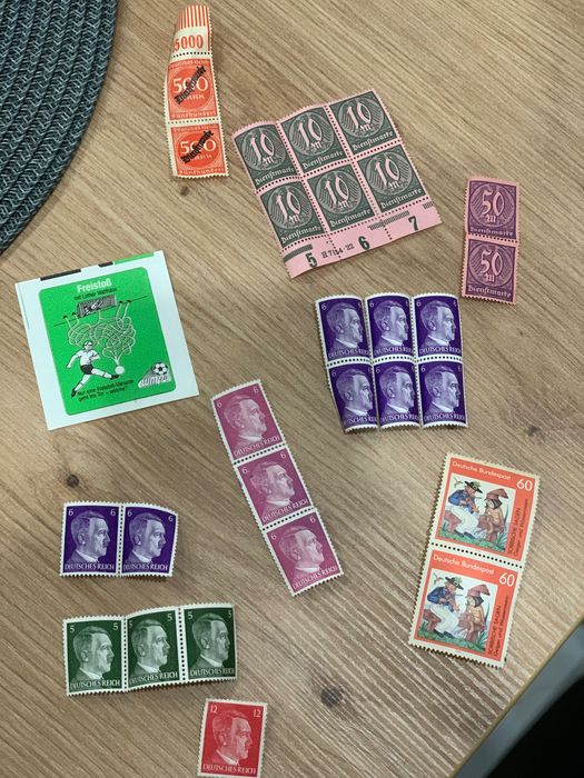 Стари немски монети и банкноти