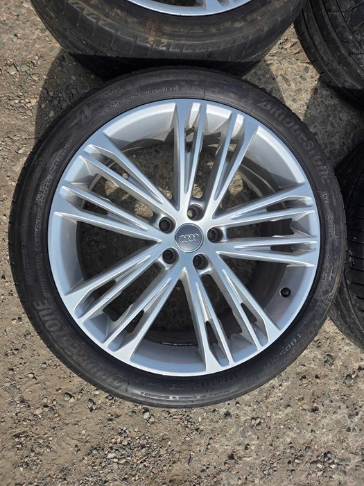 Roti aliaj vara originale Audi Q5 A7 Q7 20" anvelope vara Nexen 255/45 R20 105W sau Bridgestone Turanza 255/40 R20 101Y B-Silent