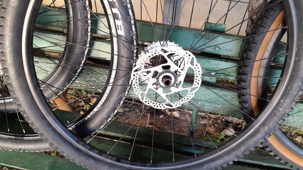 Set roti bicicleta mountainbike 29 inchi cu disc frana