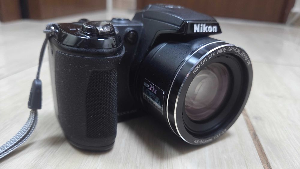 Aparat foto digital Nikon Coolpix L120, Negru