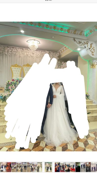 Продам свадебное платье