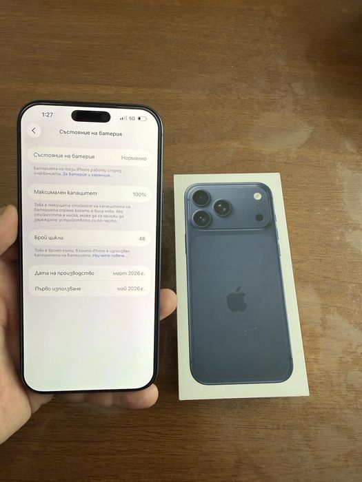 Iphone 17 pro max 255 GB Бартер