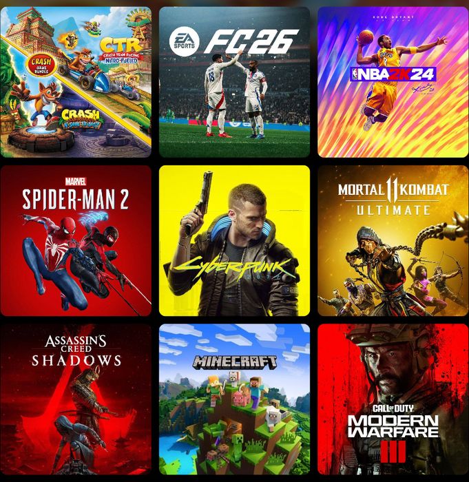 Установка игр на PS4/PS5 быстро и с гарантией качества