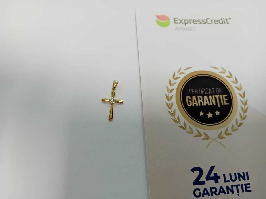 (Ag33) Medalion Aur 14K / Garantie 2 ani