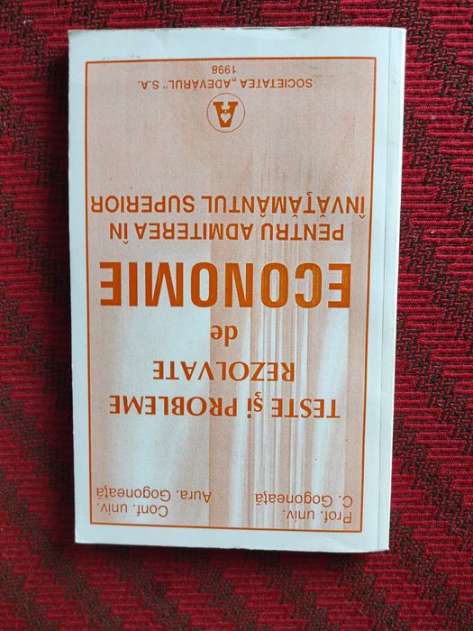 Carti, manuale scolare, culegeri, tratate