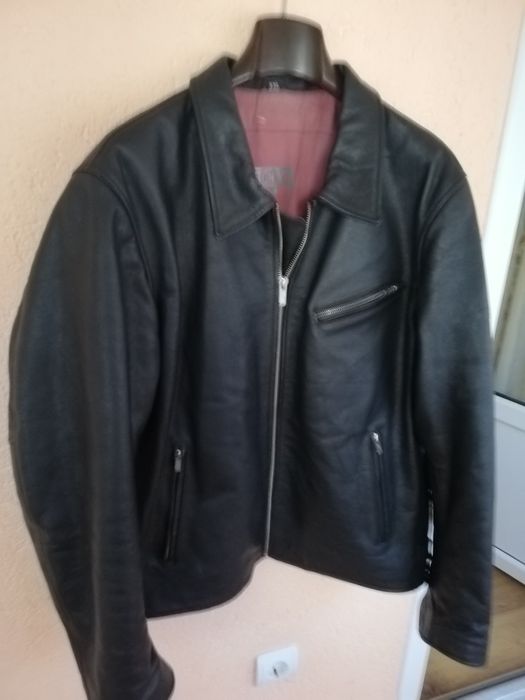 Geaca piele bărbati Highway xxl
