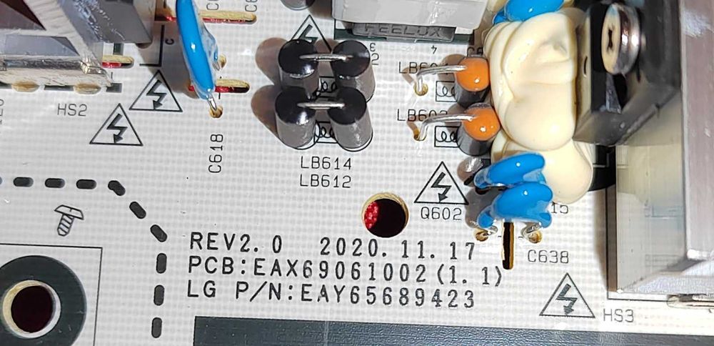 Оригинално ново захранване LG OLED 65" - EAY65689423 за CX/C1/B2/B3