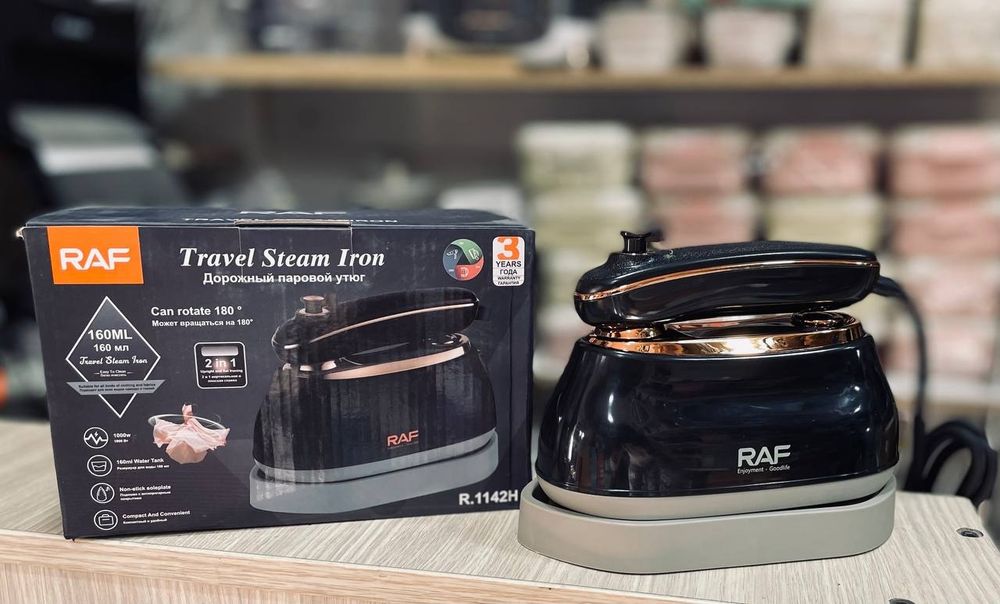 Дорожный паровой утюг RAF