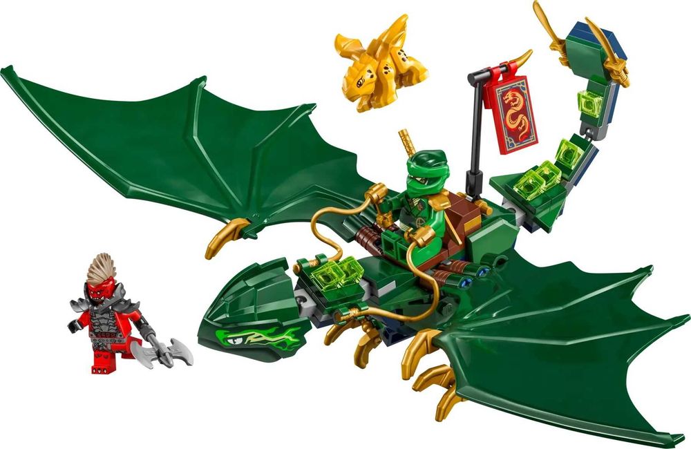 LEGO Ninjago 71829 Зеленият горски дракон на Лойд