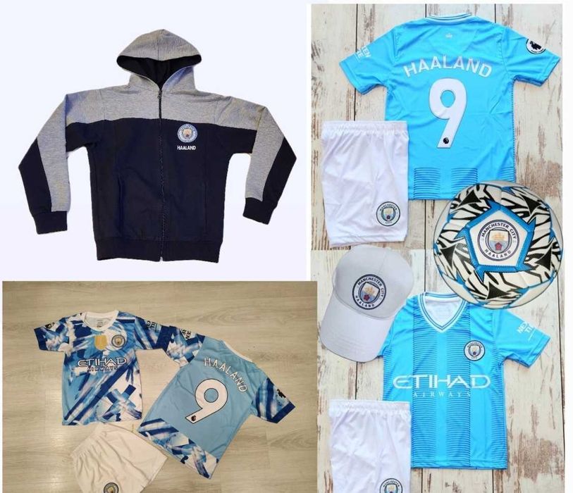 СЕТ Екип Винисиус Реал Мадрид Бял 25г Екип + Топка Шапка Анцуг Чорапи