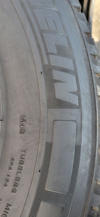 4 anvelope 225 75 R16C Michelin Agilis M+S 2019 8mm