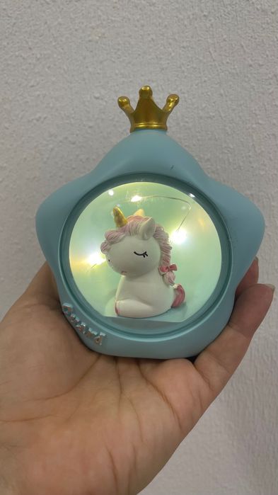Светильник Единорог керамический детский