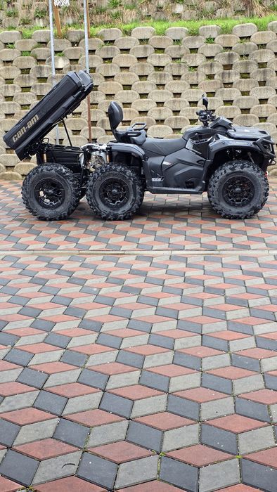 ATV Outlander MAX 6x6 Backcountry T Visco-Lok  inmatriculabil