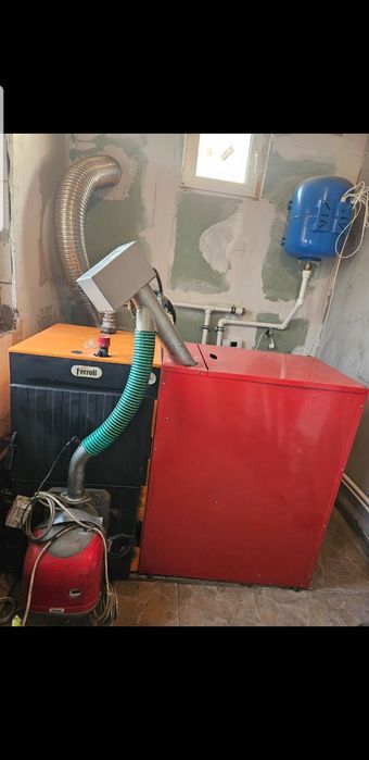 Ferroli SUN P 12 ,35kw mixtă  pe lemne și peleți
