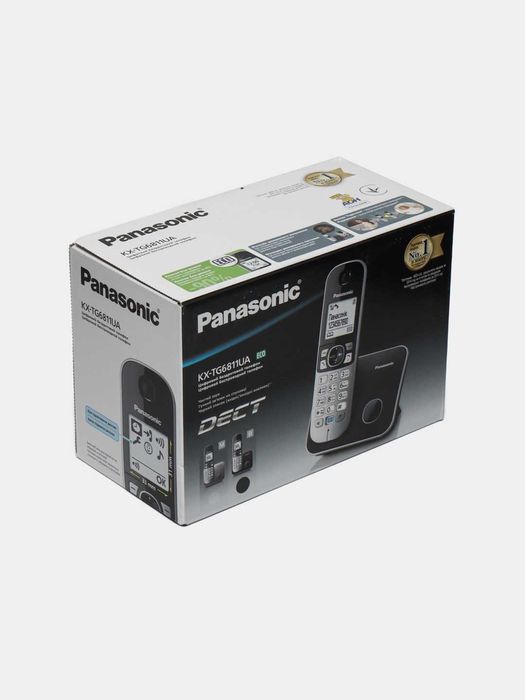 Радиотелефон Panasonic KX-TG6811UA, серый