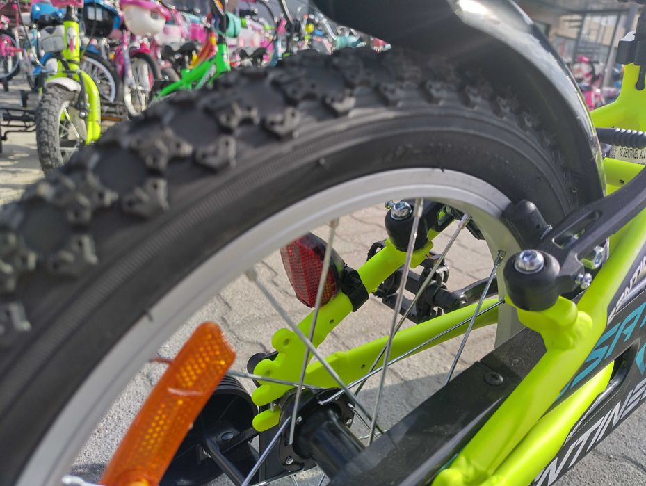 PASSATI Алуминиев велосипед 16" SENTINEL жълт