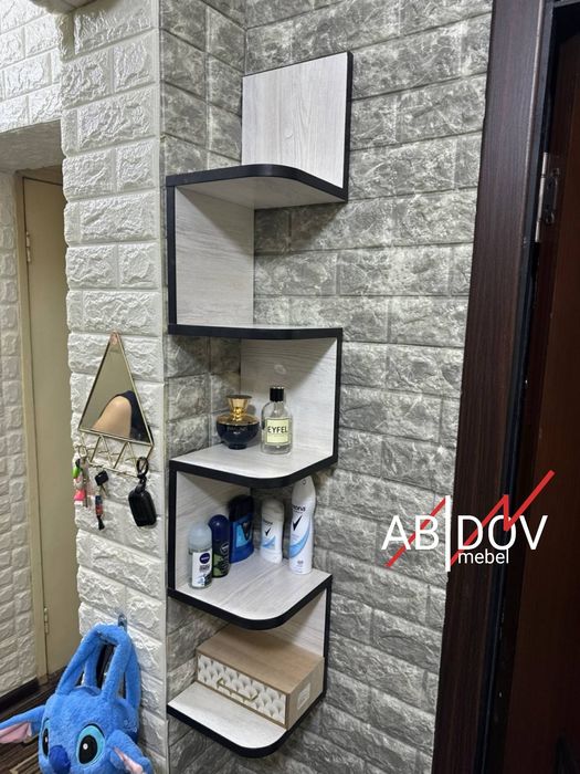 Угловой навесные полки.  Есть в наличии.