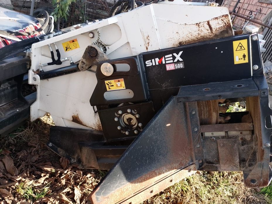 Freză asfalt beton simex pl 4520 roată săpat simex rw 500